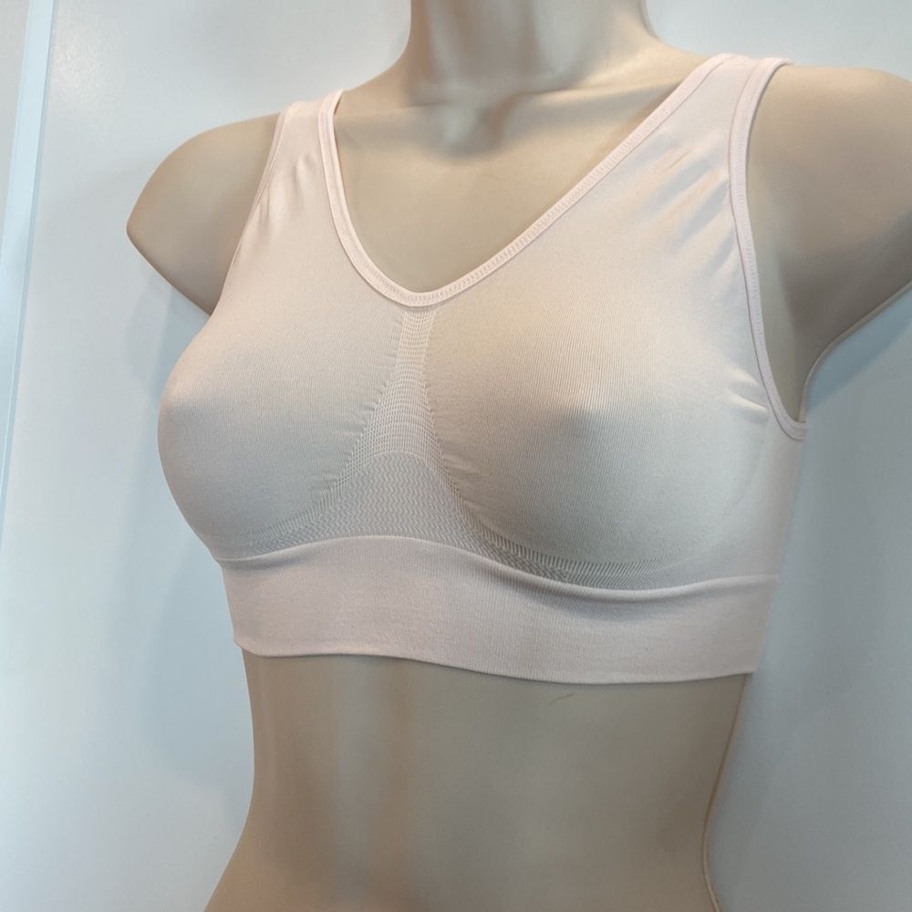 BARLEY THERE COMFORT BRA BLUSH PINK SIZE S - Picture 2 of 13
